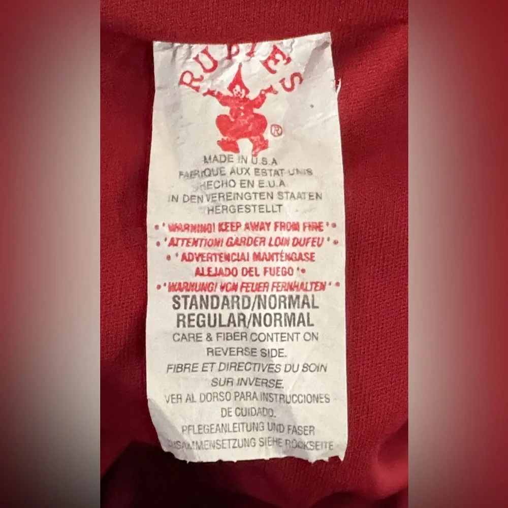 Halloween Women’s 90’s Large Red Long Sleeve Costume - Picture 2 of 8